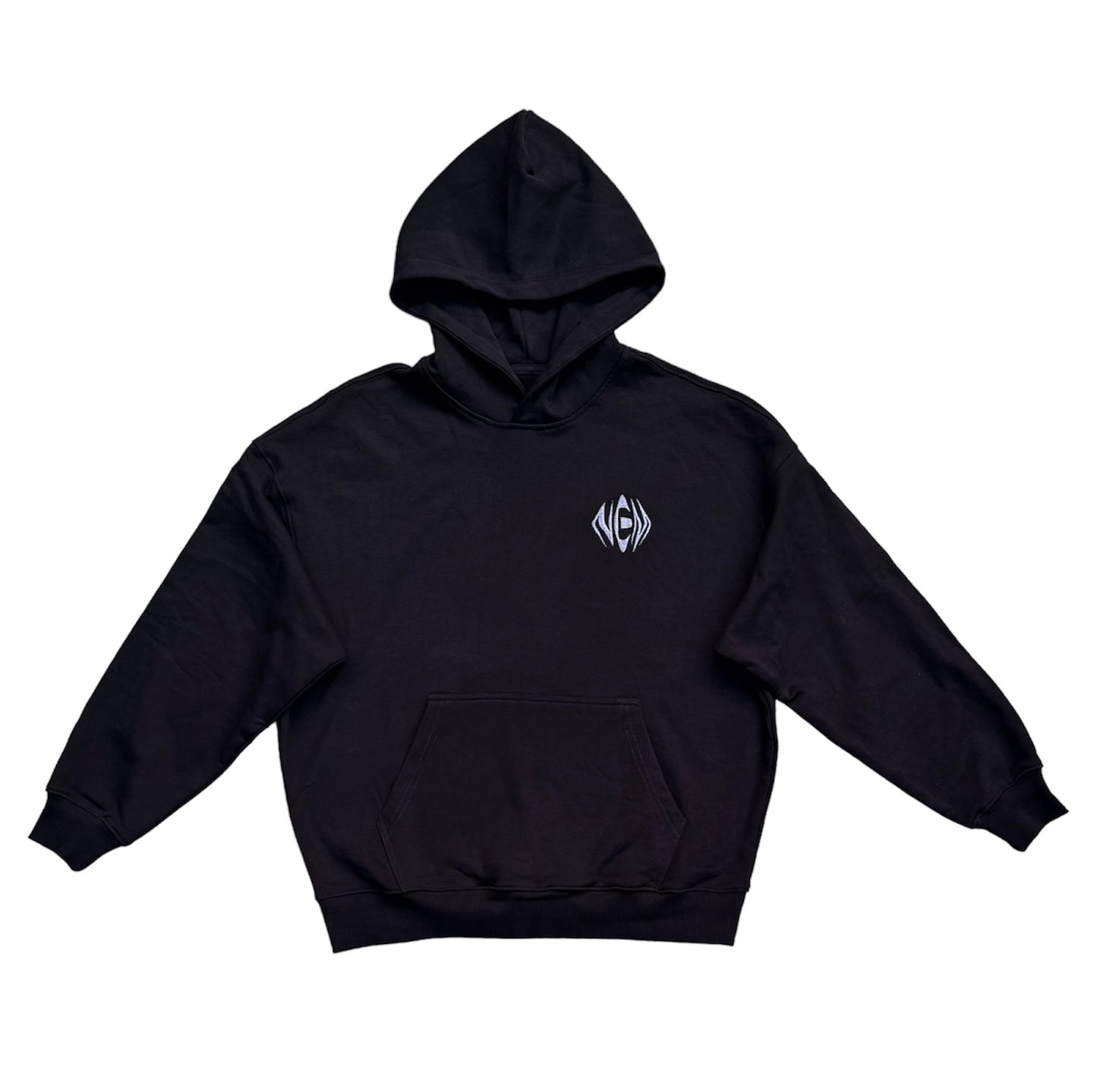 Heavyweight Boxy Hoodie - Vintage Obsidian