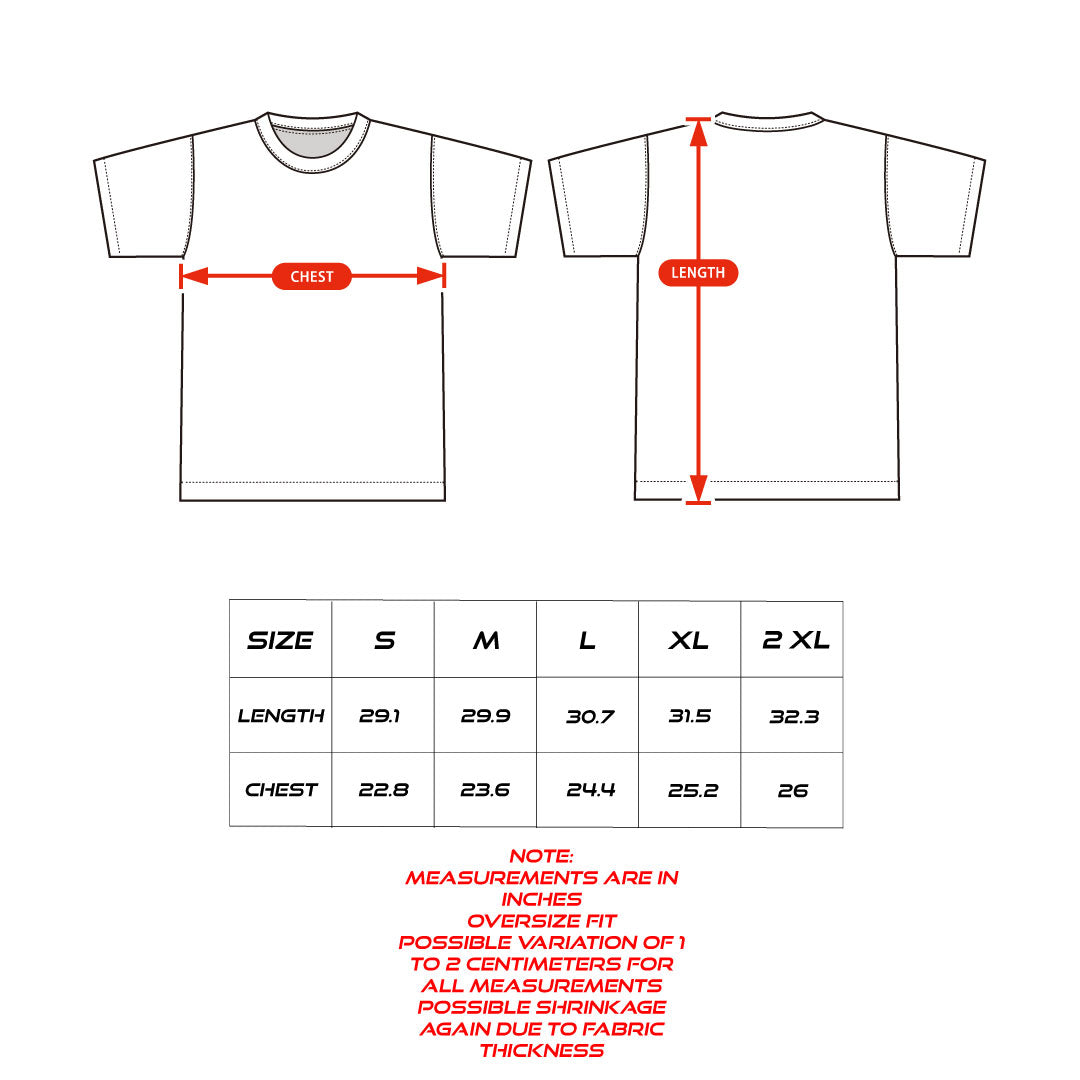 Heavyweight Oversize Tees - Vintage