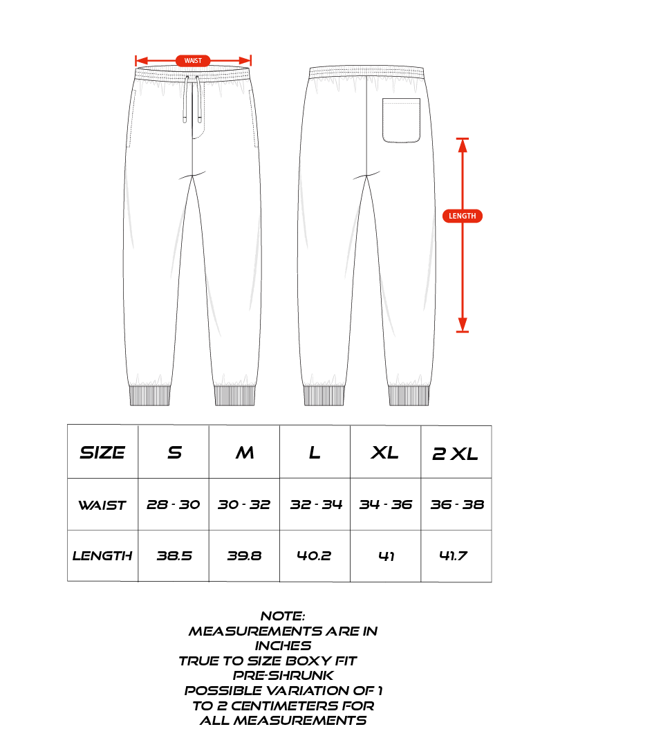 Heavyweight Sweatpants - Washed Obsidian
